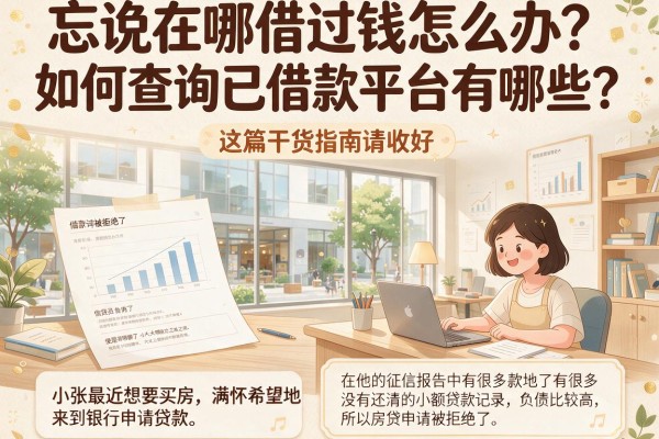 忘记在哪借过钱怎么办？如何查询已借款平台有哪些？这篇干货指南请收好