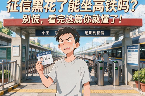 征信黑花了能坐高铁吗？别慌，看完这篇你就懂了！