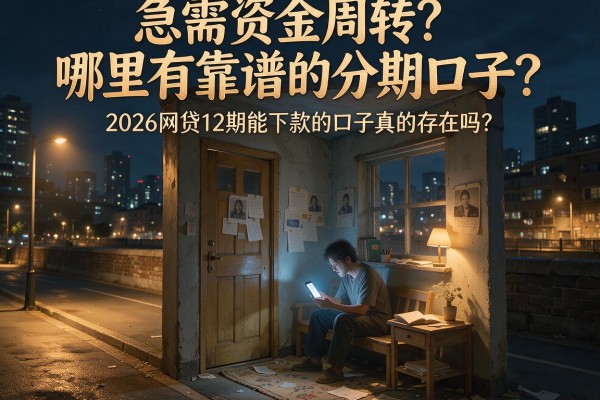 急需资金周转?哪里有靠谱的分期口子?2026网贷12期能下款的口子真的存在吗?
