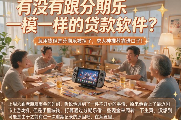 有没有跟分期乐一模一样的贷款软件？急用钱但是分期乐被拒了，求大神推荐靠谱口子！