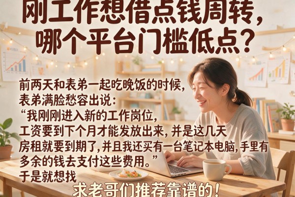 刚工作想借点钱周转，哪个平台门槛低点？求老哥们推荐靠谱的！