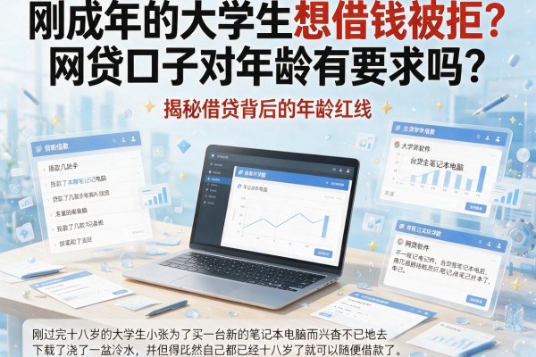 刚成年的大学生想借钱被拒？网贷口子对年龄有要求吗？揭秘借贷背后的年龄红线