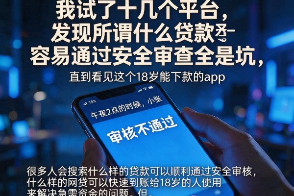 我试了十几个平台，发现所谓什么贷款容易通过安全审查全是坑，直到看见这个18岁能下款的app