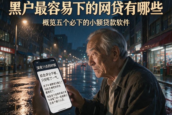 黑户最容易下的网贷有哪些，概览五个必下的小额贷款软件