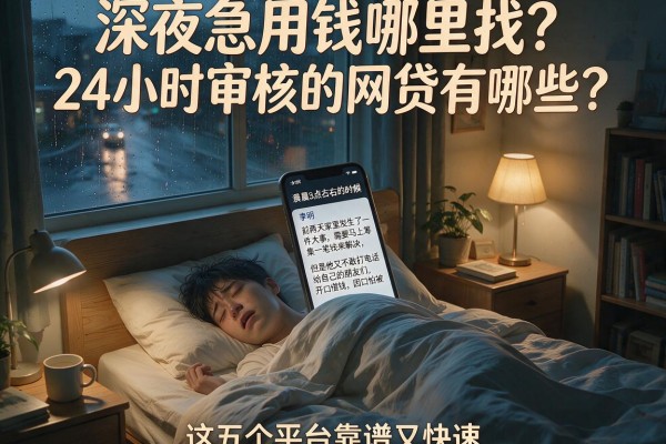 深夜急用钱哪里找？24小时审核的网贷有哪些？这五个平台靠谱又快速