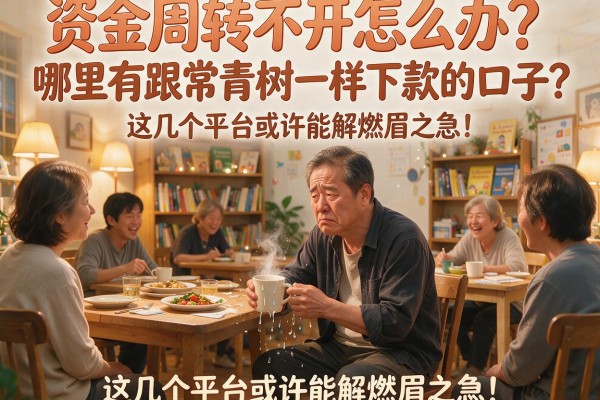 资金周转不开怎么办？哪里有跟常青树一样下款的口子？这几个平台或许能解燃眉之急！