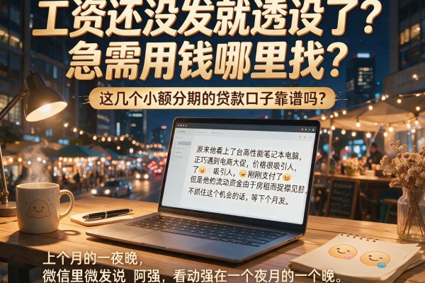 工资还没发就透支了？急需用钱哪里找？这几个小额分期的贷款口子靠谱吗？