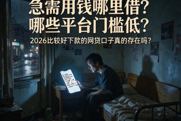 急需用钱哪里借？哪些平台门槛低？2026比较好下款的网贷口子真的存在吗？