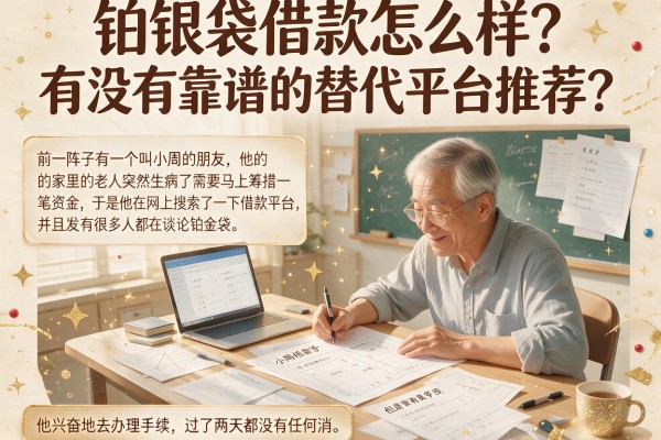 铂银袋借款怎么样？有没有靠谱的替代平台推荐？