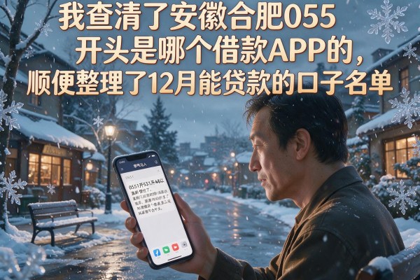 我查清了安徽合肥055开头是哪个借款APP的，顺便整理了12月能贷款的口子名单