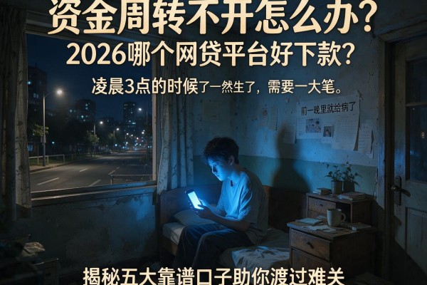 资金周转不开怎么办？2026哪个网贷平台好下款？揭秘五大靠谱口子助你渡过难关