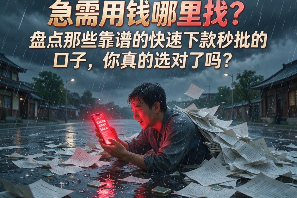 急需用钱哪里找？盘点那些靠谱的快速下款秒批的口子，你真的选对了吗？
