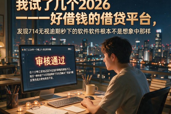 我试了几个2026好借钱的借贷平台，发现714无视逾期秒下的软件根本不是想象中那样
