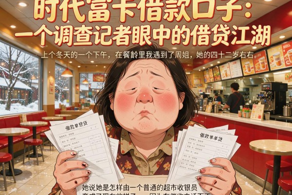 时代富卡借款口子：一个调查记者眼中的借贷江湖