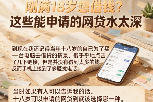 刚满18岁想借钱？这些能申请的网贷水太深