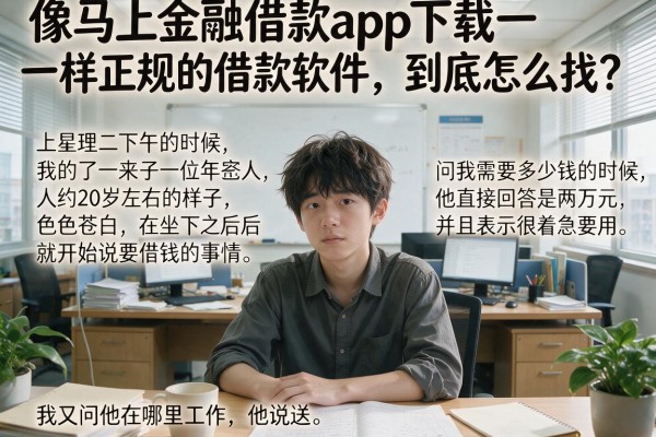 像马上金融借款app下载一样正规的借款软件，到底怎么找？