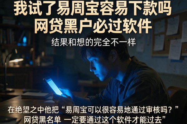 我试了易周宝容易下款吗和网贷黑户必过软件，结果和想的完全不一样
