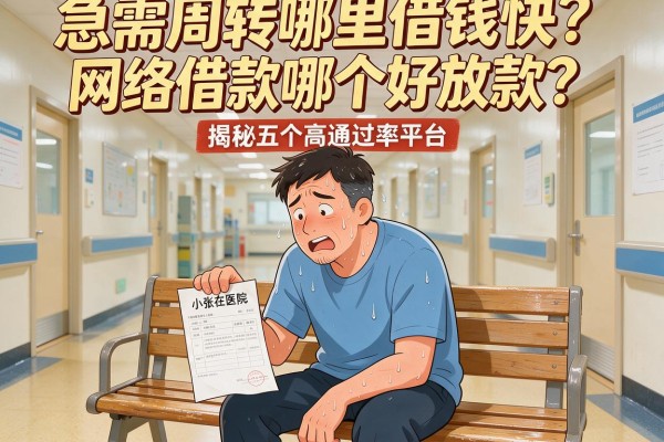 急需周转哪里借钱快？网络借款哪个好放款？揭秘五个高通过率平台