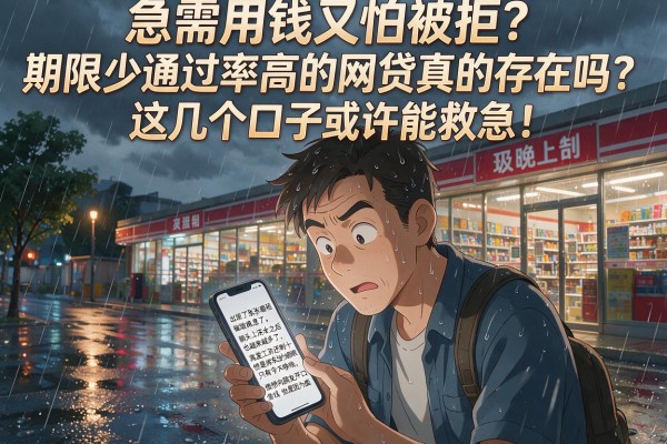 急需用钱又怕被拒？期限少通过率高的网贷真的存在吗？这几个口子或许能救急！