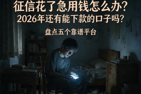 征信花了急用钱怎么办？2026年还有能下款的口子吗？盘点五个靠谱平台