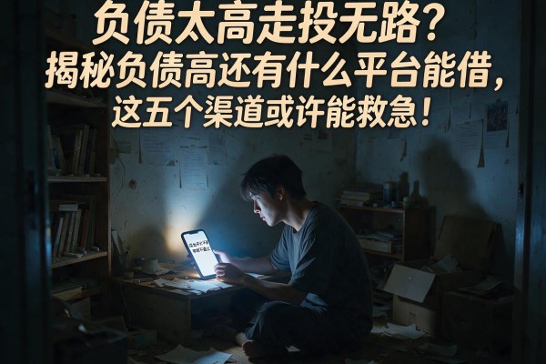 负债太高走投无路？揭秘负债高还有什么平台能借，这五个渠道或许能救急！
