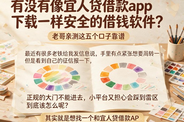 有没有像宜人贷借款app下载一样安全的借钱软件？老哥亲测这五个口子靠谱