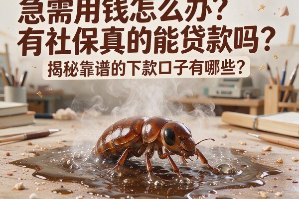 急需用钱怎么办？有社保真的能贷款吗？揭秘靠谱的下款口子有哪些？
