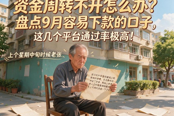 资金周转不开怎么办？盘点9月容易下款的口子，这几个平台通过率极高！