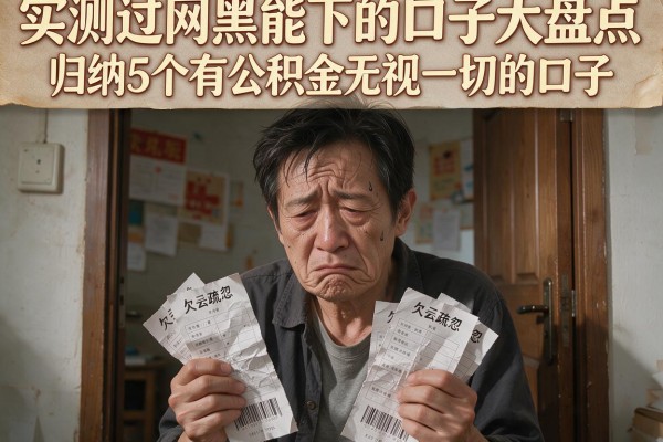 实测过网黑能下的口子大盘点，归纳5个有公积金无视一切的口子