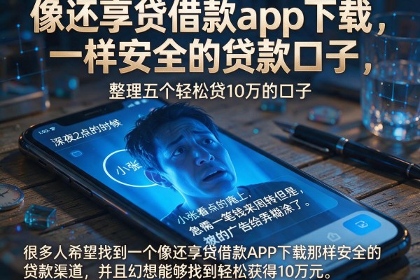 像还享贷借款app下载一样安全的贷款口子，整理五个轻松贷10万的口子