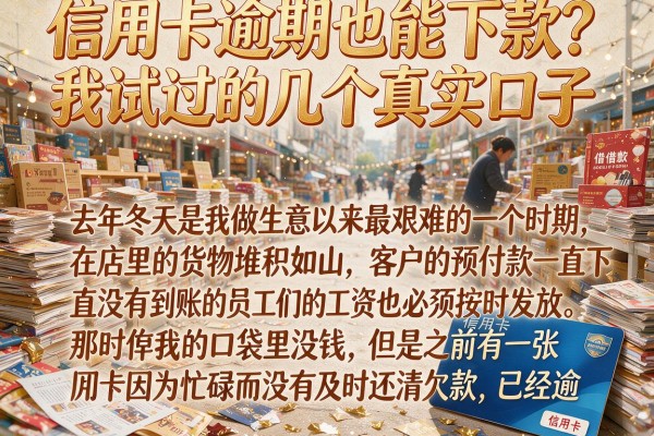 信用卡逾期也能下款？我试过的几个真实口子