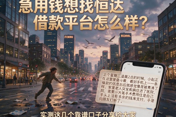 急用钱想找恒达借款平台怎么样?实测这几个靠谱口子分享给大家
