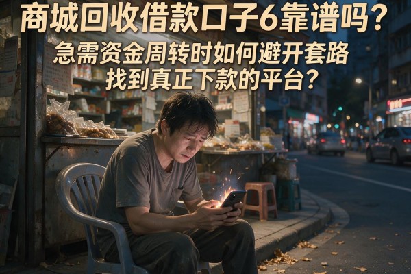 商城回收借款口子6靠谱吗？急需资金周转时如何避开套路找到真正下款的平台？