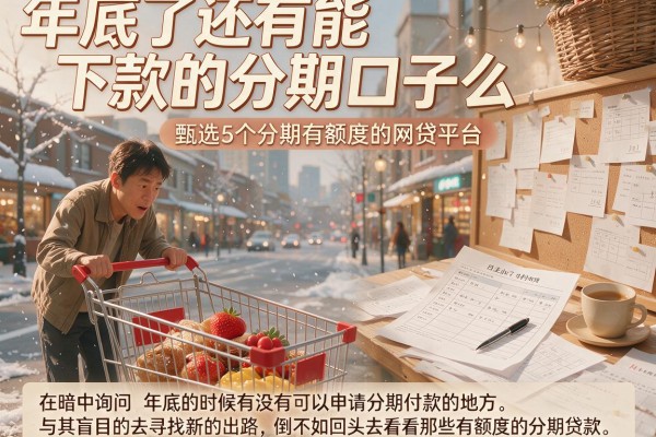年底了还有能下款的分期口子么，甄选5个分期有额度的网贷平台