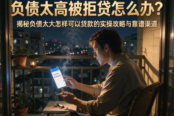 负债太高被拒贷怎么办？揭秘负债太大怎样可以贷款的实操攻略与靠谱渠道