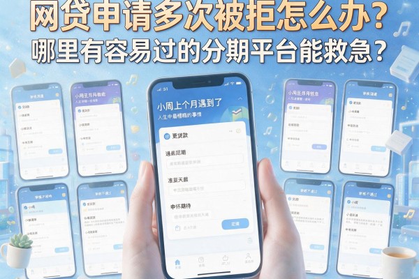 网贷申请多次被拒怎么办？哪里有容易过的分期平台能救急？