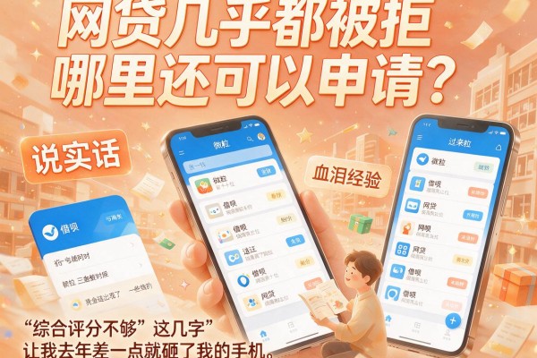 网贷几乎都被拒哪里还可以申请？一个过来人的血泪经验