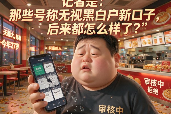 那些号称无视黑白户新口子，后来都怎么样了？