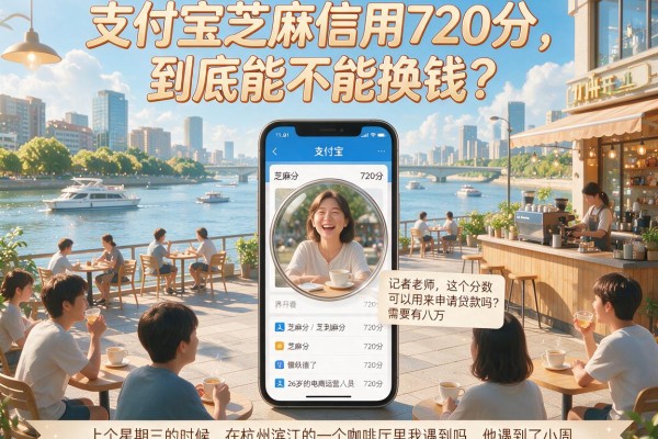 支付宝芝麻信用720分，到底能不能换钱？我采访了11个人