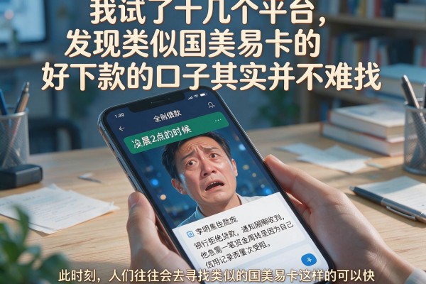 我试了十几个平台,发现类似国美易卡的好下款的口子其实并不难找