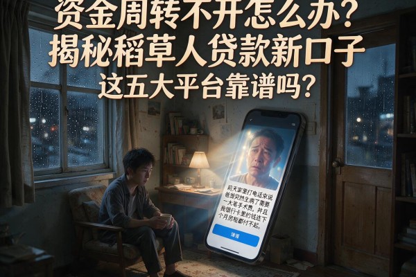 资金周转不开怎么办？揭秘稻草人贷款新口子，这五大平台靠谱吗？