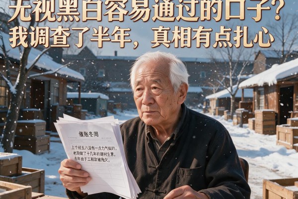 无视黑白容易通过的口子？我调查了半年，真相有点扎心