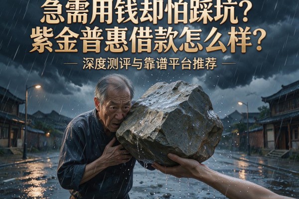急需用钱却怕踩坑？紫金普惠借款怎么样？深度测评与靠谱平台推荐