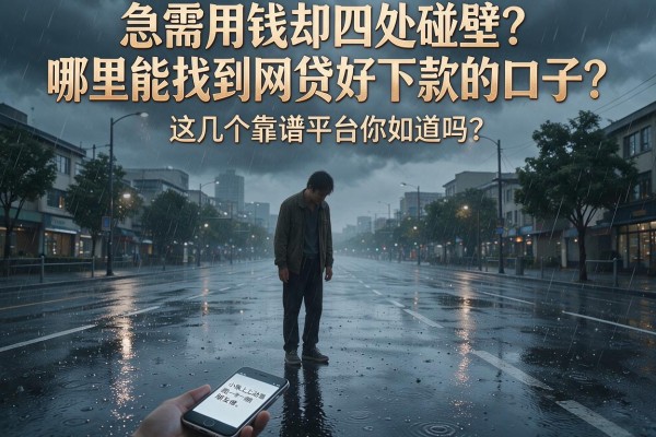 急需用钱却四处碰壁？哪里能找到网贷好下款的口子？这几个靠谱平台你知道吗？