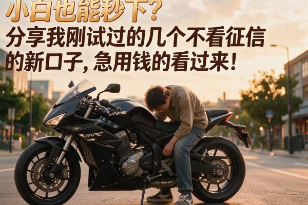 小白也能秒下？分享我刚试过的几个不看征信的新口子，急用钱的看过来！