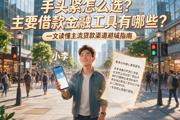 手头紧怎么选？主要的借款金融工具有哪些？一文读懂主流贷款渠道避坑指南