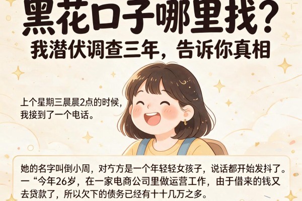 黑花口子哪里找？我潜伏调查三年，告诉你真相