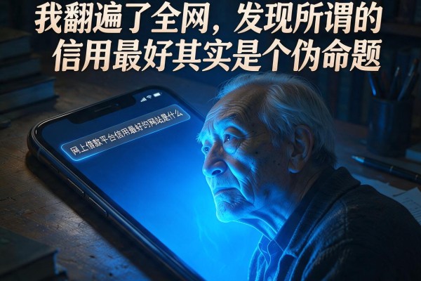 我翻遍了全网,发现所谓的信用最好其实是个伪命题