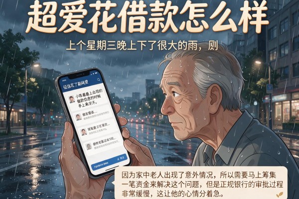超爱花借款怎么样，陈列五个征信花了能网贷的口子