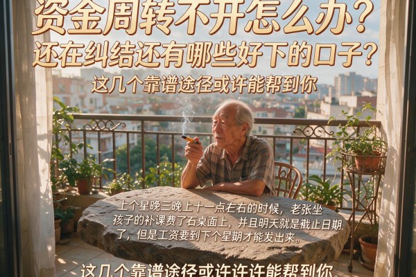 资金周转不开怎么办？还在纠结还有哪些好下的口子？这几个靠谱途径或许能帮到你
